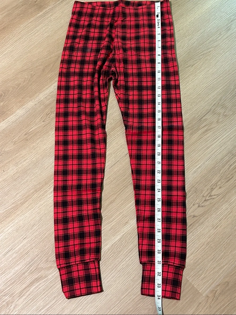 GAP Children Organic Kids Holiday Pajamas Set Cotton Size 12 Years Red-Black NEW